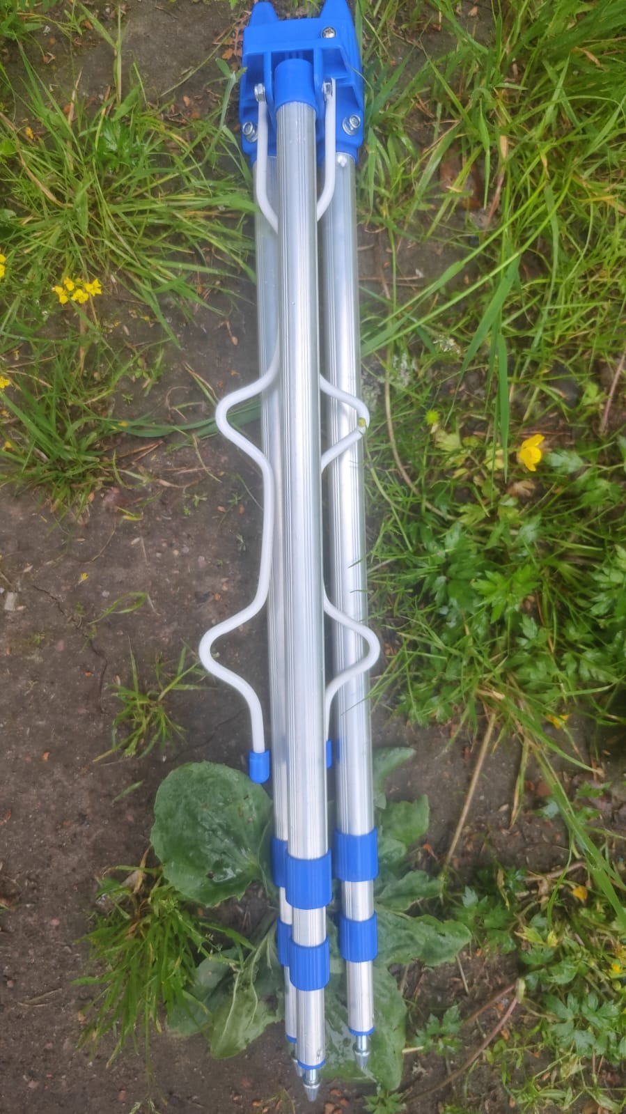 Подставка для удочки удилищ спиннинга Тринога 60-120см