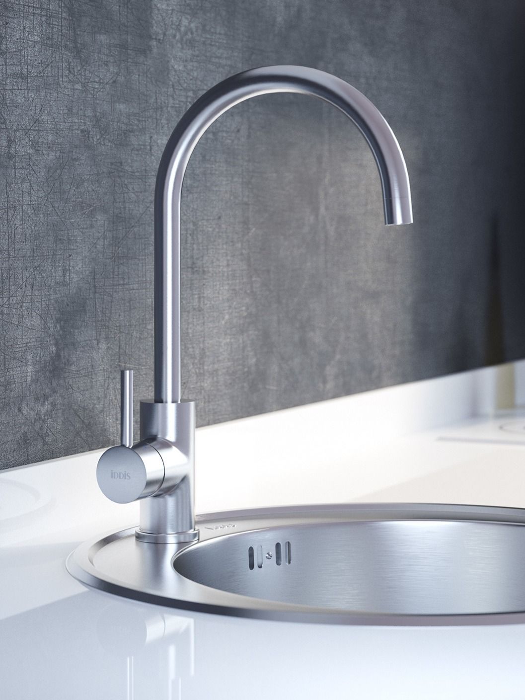 Фото товара на маркетплейсе ozon Смеситель для кухни, Kitchen, IDDIS, K05STJ0i05