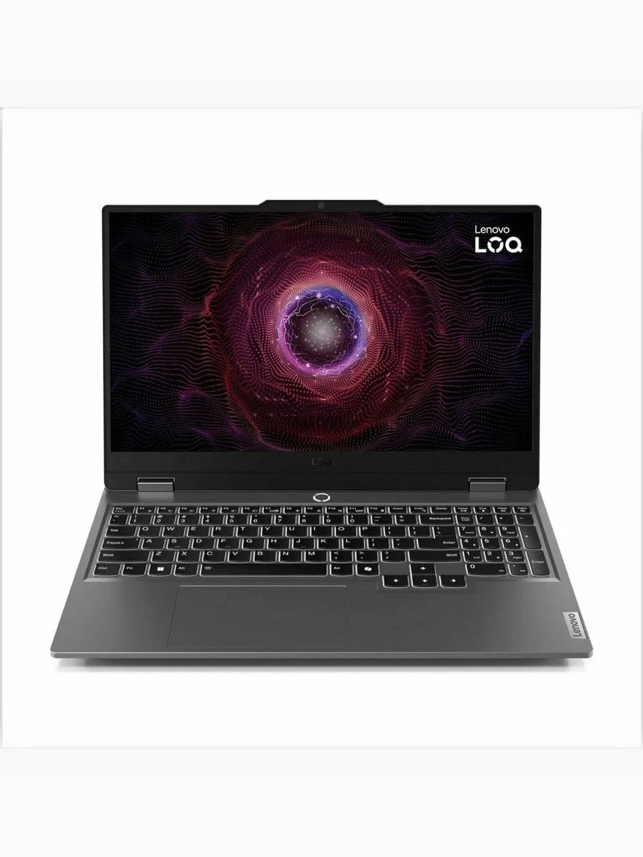 LenovoLOQ15AHP9Игровойноутбук15.6",AMDRyzen58645HS,RAM16ГБ,SSD1024ГБ,NVIDIAGeForceRTX4060(8Гб),Безсистемы,(83DX00BMRK),серый,Русскаяраскладка