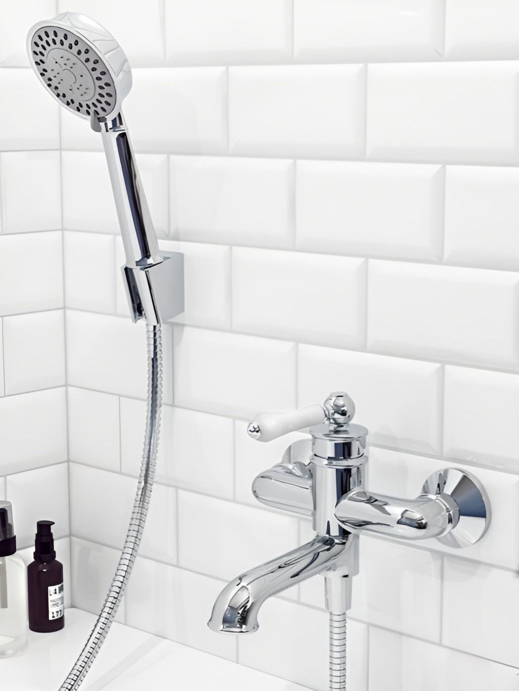 Фото товара на маркетплейсе ozon Смеситель IDDIS для ванны с душем, в стиле ретро, с керамическим дивертором, Oxford, OXFSB02i02