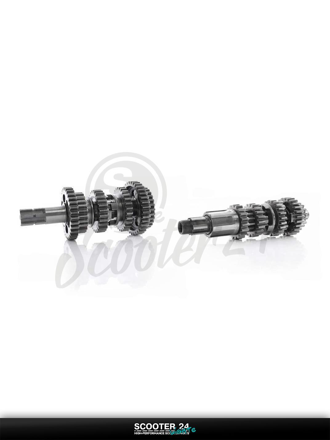 Коробка передач в сборе на мотоцикл с двигателем 156FMI и 161FMJ CB 125/150 кубов "LIPAI"