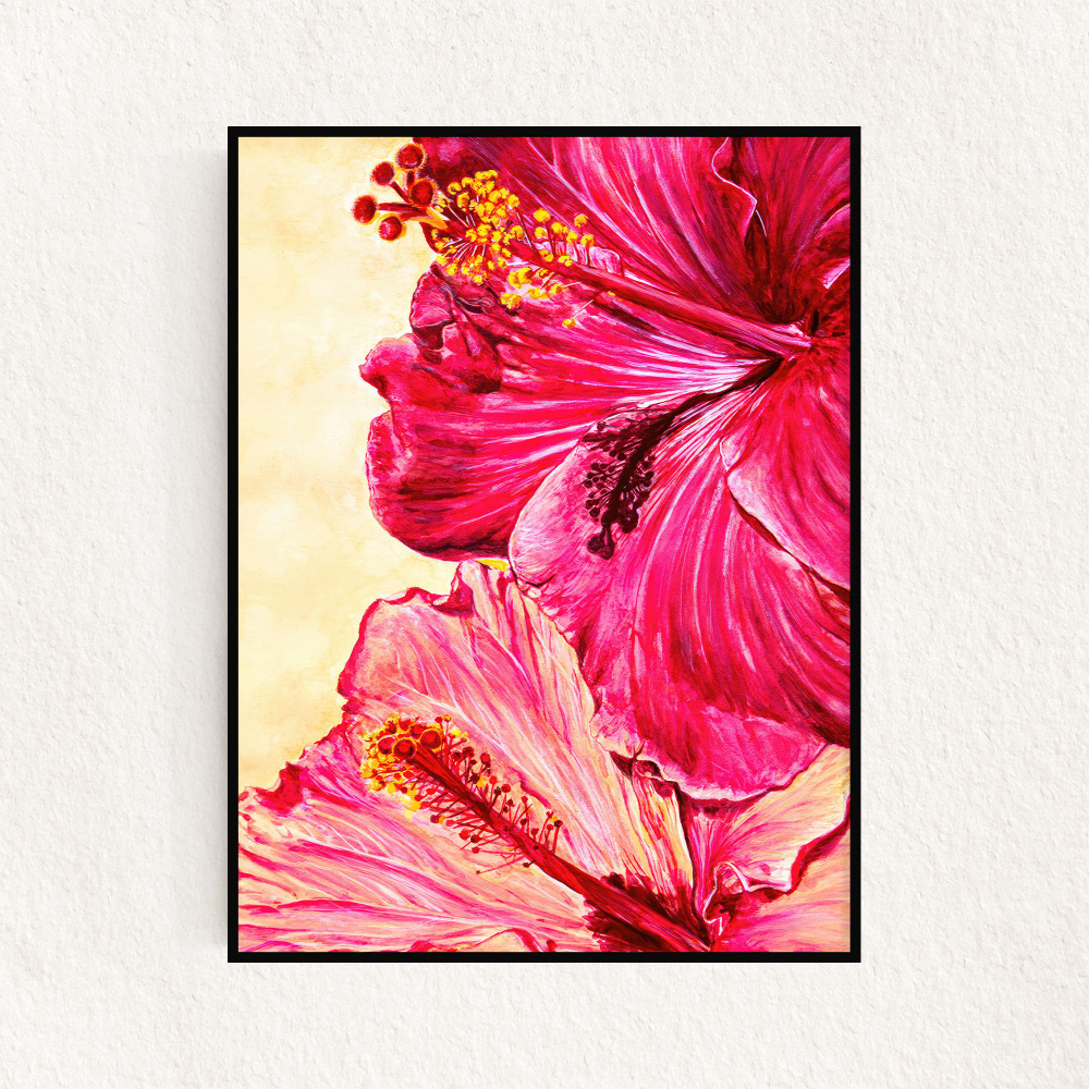 Постер "Hibiscus Flowers", 30х40см #1