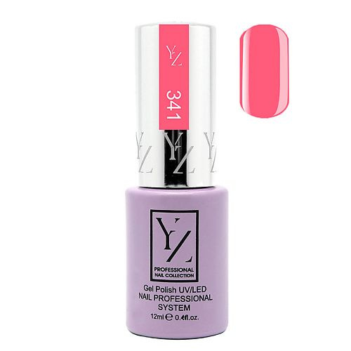 YZ Гель-лак Uv Led YZ Nail Professional, 341, коралловый, 12 мл #1