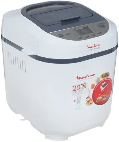 Хлебопечка Moulinex OW250132 Pain Tresors, белый - купить по доступным ...