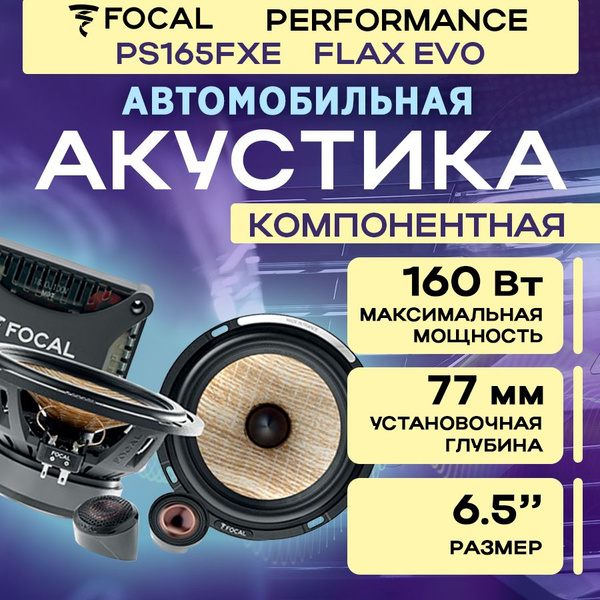 Акустика компонентная Focal Performance PS165FXE FLAX EVO - купить по ...