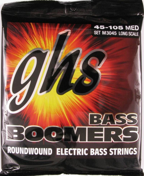 Струны для бас гитары GHS ROUND CORE BASS BOOMERS 4 струны для мензуры ...