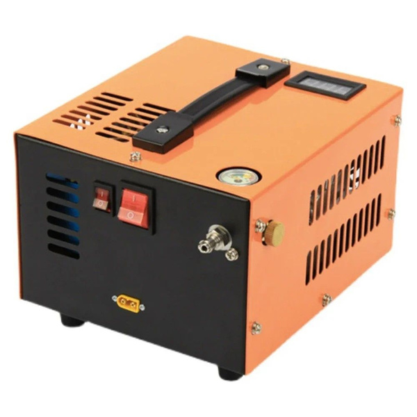 PCP компрессор, (300 бар. 4500psi. DC-12v. AC-220v,110V) Портативный ...