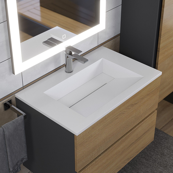 Раковина Uperwood Nextx70 см, белый купить по доступной цене с ...