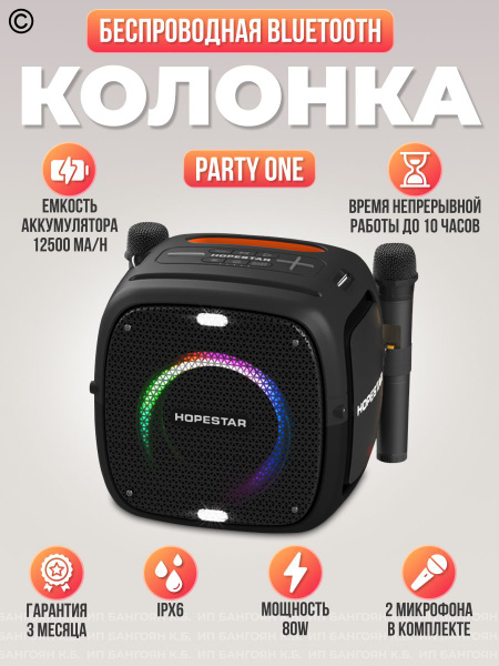 Беспроводная колонка HOPESTAR HOPESTAR10080 - купить по доступным ценам ...