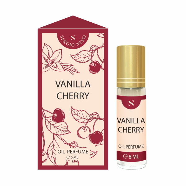 Sergio Nero/ Духи масляные женские Vanilla Cherry 6мл/Парфюм женский ...