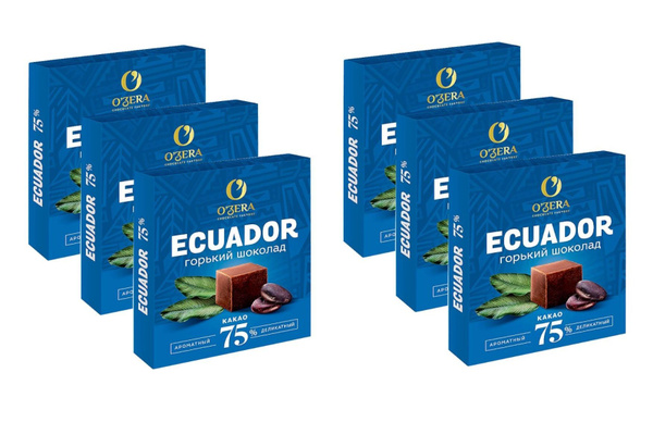 Шоколад Ozera Ecuador 75% 90 г