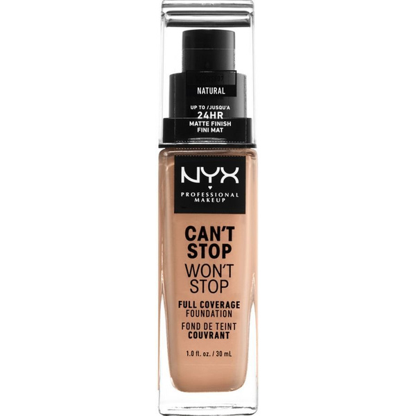 Тональный крем NYX Professional Makeup Foundation Can't Stop Won't Stop ...