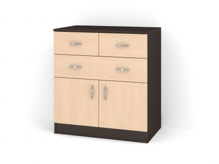 Комод Мегамебель Уют-2.11, 80x48.4x87 см, 3 ящ. - купить по выгодной ...
