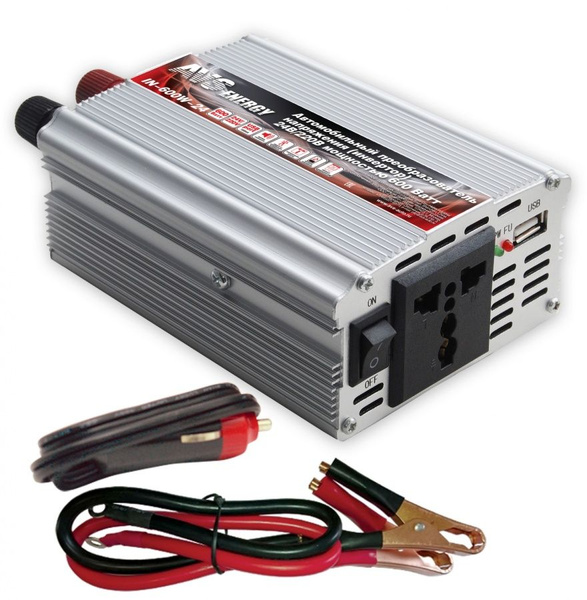 Автомобильный инвертор 24/220V AVS IN-600W-24 купить по выгодной цене в ...