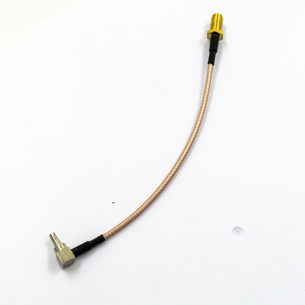 Пигтейл (кабельная сборка) CRC9 - SMA(female), длина 150мм. Антенный ...