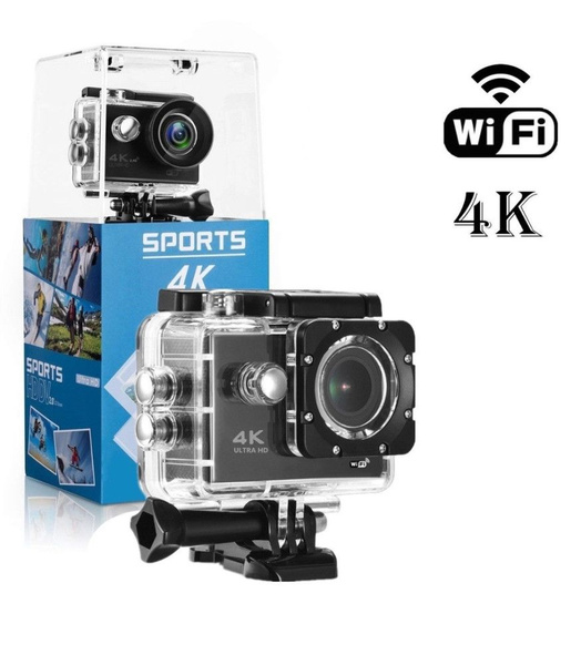 Экшн-камера 4К 1080p Ultra HD купить по выгодной цене в интернет ...