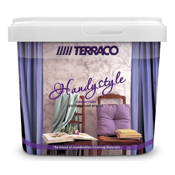 Краска декоративная Terraco Handystyle перламутровая (1кг) HS-1001 ...