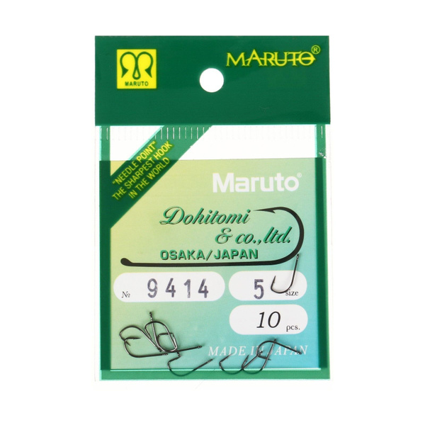 Maruto, Крючки универсальные Maruto 9414, цвет BN, № 5, 2 набора по 10 ...