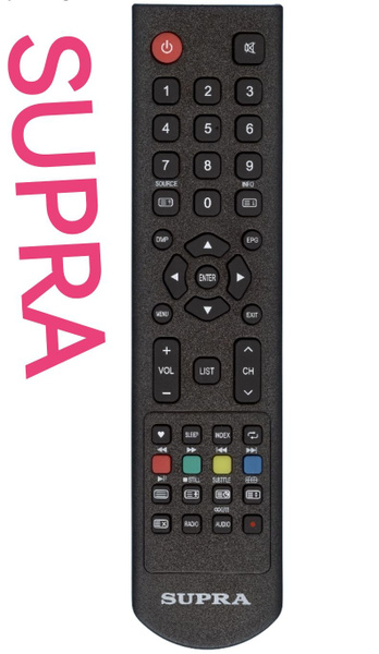 Пульт ДУ Пульт для телевизора SUPRA/супра JKT-106B-2 - купить по ...