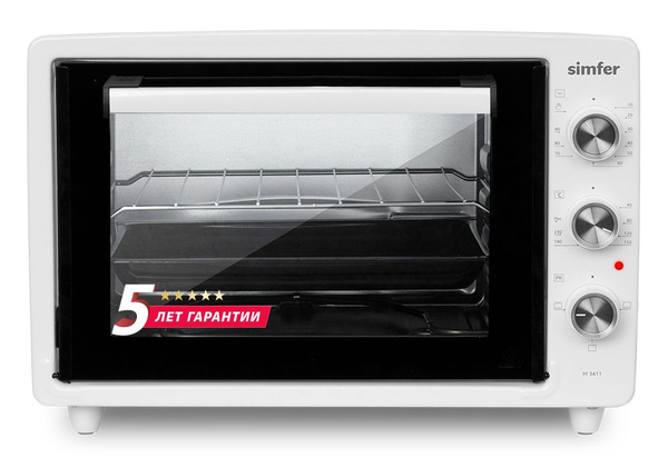 Мини-печь Simfer M3411, белый, 34 л купить c доставкой на OZON по ...