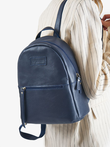 Рюкзак женский кожаный городской, для ноутбука и документов ...