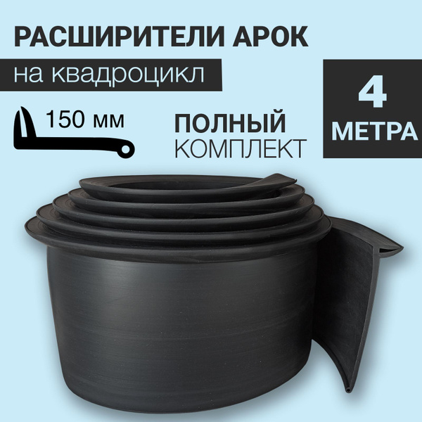 Расширители арок на квадроцикл универсальные (150 мм, 4 метра) купить ...