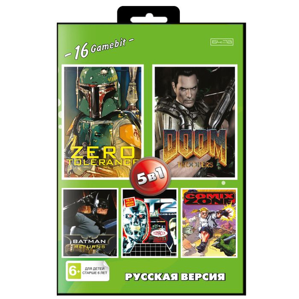 5 в 1: Сборник игр для Сеги (BS-5005) - купить по выгодной цене в ...
