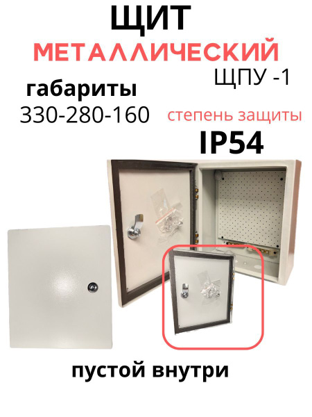 Характеристики Щит распределительный металлический навесной для модулей ...