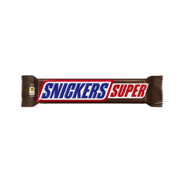Snickers Super 80 г - 3 шт. Шоколадный батончик Сникерс супер купить на ...