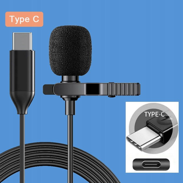 Микрофон петличный мини Type-C - купить по выгодной цене в интернет ...