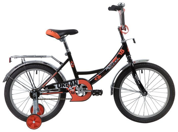 Велосипед Novatrack Urban 18 2020 чёрный - купить по выгодной цене в ...
