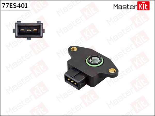 Датчик положения дроссельной заслонки MasterKit 77ES401 - MasterKit арт ...