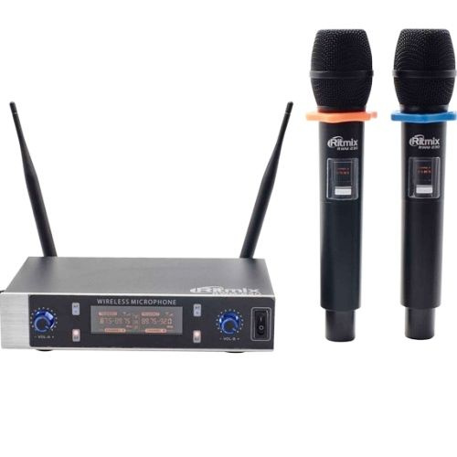 Вокальная радиосистема Ritmix RWM-230Black - купить по выгодной цене в ...