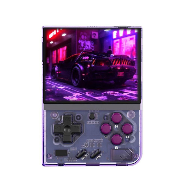Мини-Консоль игровая приставка Miyoo Mini Plus, 3.5 дюйма, 3000 мА*ч ...