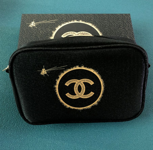 Косметичка Chanel "CHANEL" черная лимитированная - купить по выгодным ...