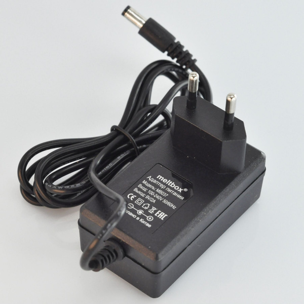 Блок питания 9V 2А (9в 2а), сетевой адаптер стабилизированный. Штекер 5 ...