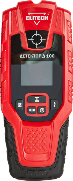 Детектор скрытой проводки и металла Elitech Д100, ZR89202581 - купить с ...