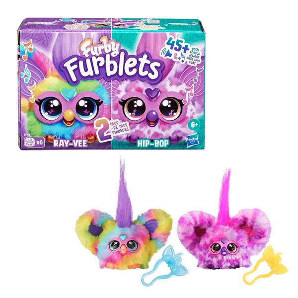 Интерактивная игрушка Hasbro Furby, музыкальная мягкая игрушка брелок ...