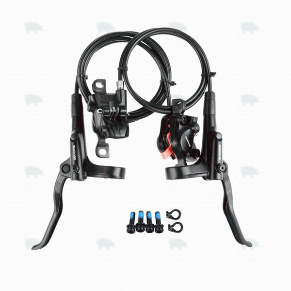 Гидравлические тормоза Shimano MT200 для велосипеда, Диск, 800г, Черный ...