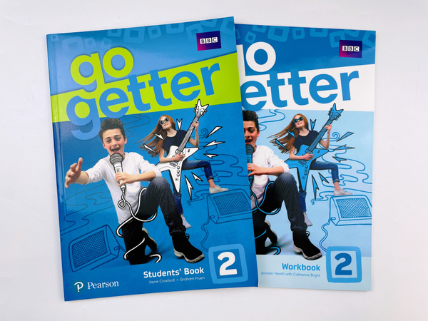 Комплект Go Getter 2: Students' Book + WorkBook набор учебник и рабочая ...