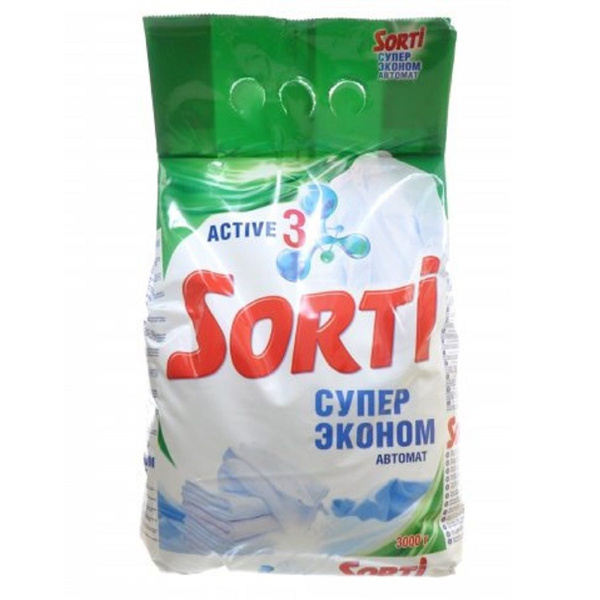 Sorti Стиральный порошок 3000 г - купить с доставкой по выгодным ценам ...