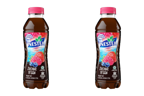 Nestea Холодный черный чай со вкусом лесных ягод, 0,5 л, 2 шт - купить ...