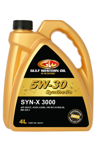 Масло моторное GULF WESTERN OIL 5W-30 Синтетическое - купить в интернет ...