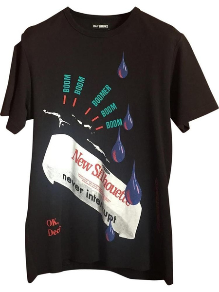 Футболка Raf Simons, размер 56, цвет черный - купить по выгодной цене в ...