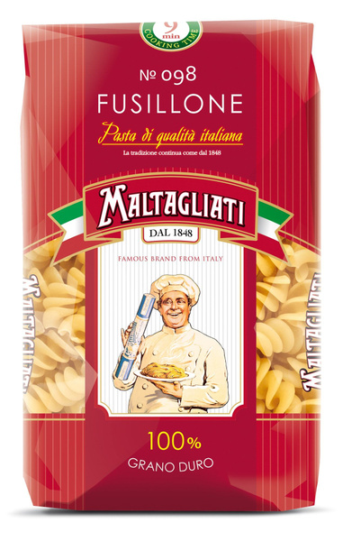 Макароны Maltagliati Fusillone 450г - купить с доставкой по выгодным ...