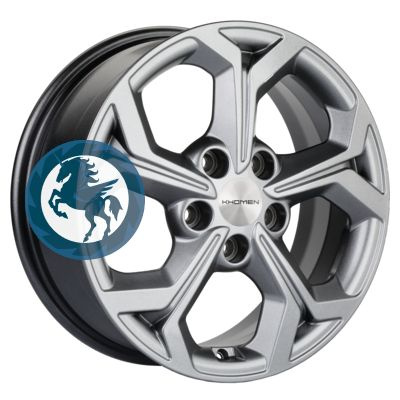Колесный диск Khomen Wheels 16x6.5" PCD5x114.3 ET50 D67.1 Литой ...
