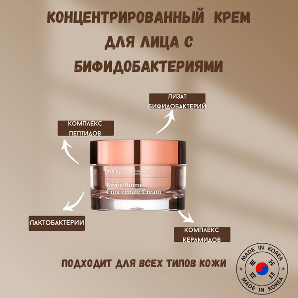 Крем Manyo омолаживающий концентрированный с бифидобактериями Bifida ...