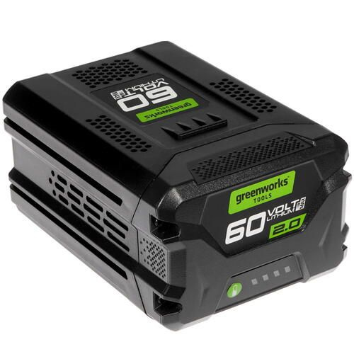 Аккумулятор GreenWorks G60B2 60V 60 В, 2 А*ч, Li-Ion, 1 шт, 1.7 кг ...