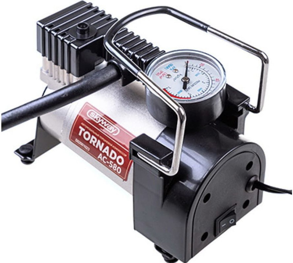 Компрессор автомобильный Skyway ТОРНАДО АС-580 СТАНДАРТ (30л/мин ...