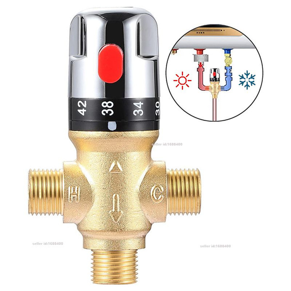 Смеситель термостатический SLT hengw Бронза Жесткая подводка - купить ...